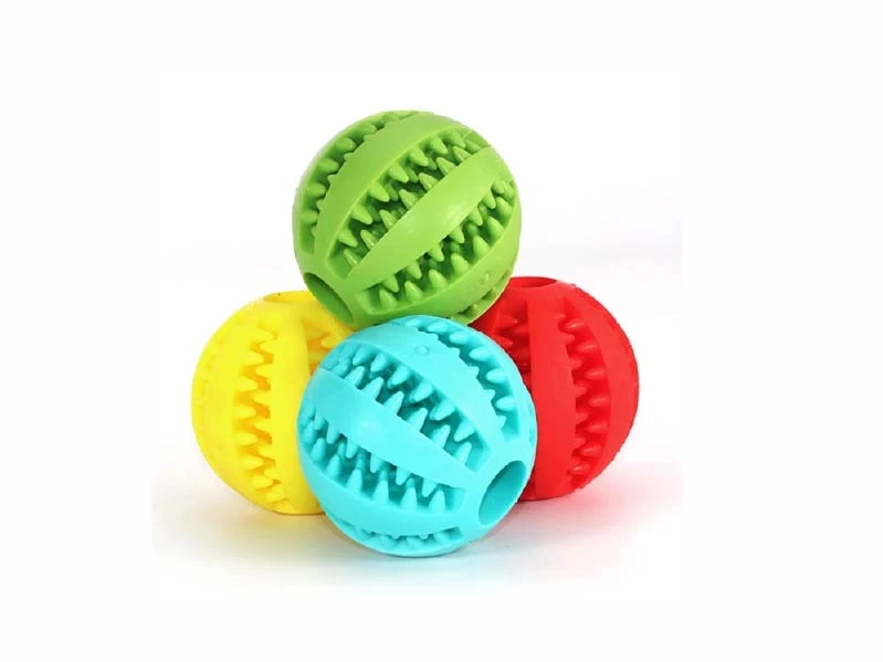 Mordillo Pelota Dental Porta Alimento 7cm