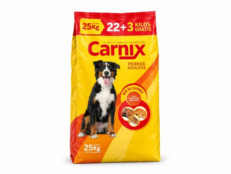 CARNIX Perro Adulto Sabor Carne. Patitas que Aman