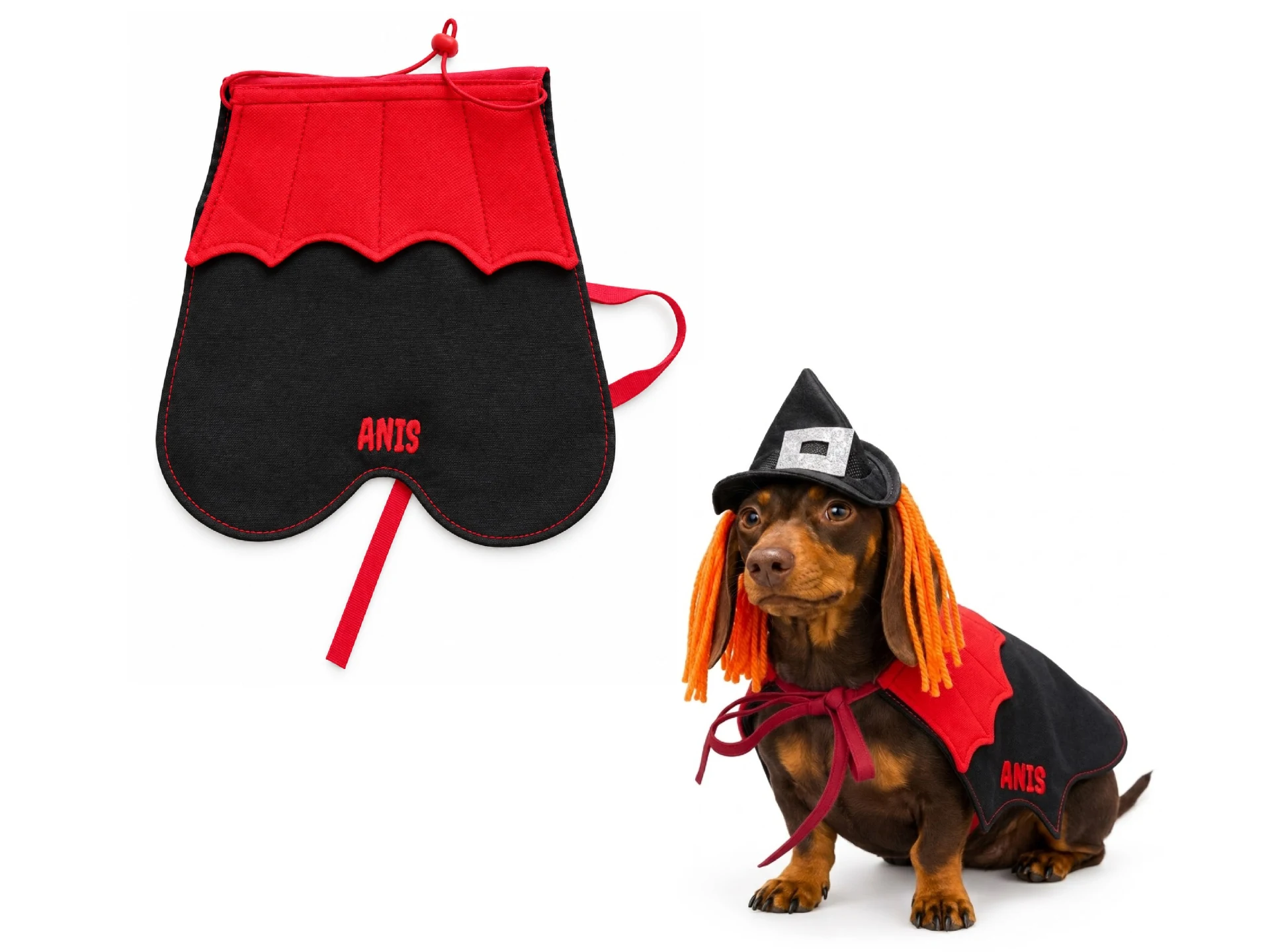 Capa de Drácula Para Perros y Gatos - ANIS. Patitas que Aman