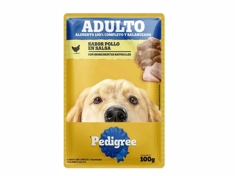 PEDIGREE Pouch Adulto Pollo 100gr.. Patitas que Aman