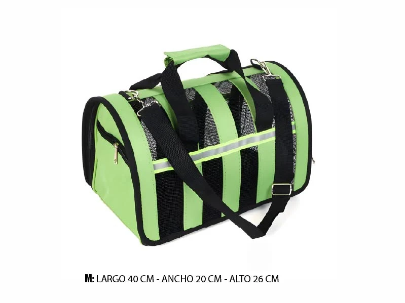 Bolso Transportador Tiras Medium (Vs. Colores). Patitas que Aman