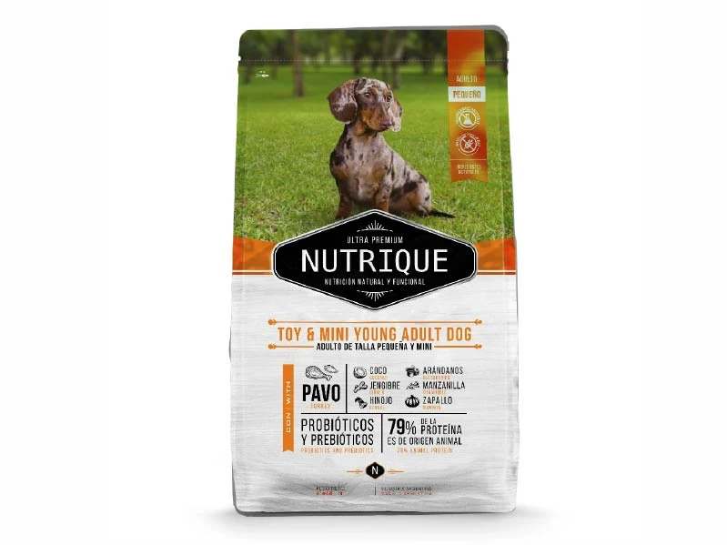 Nutrique Adulto Toy & Mini - Pavo. Patitas que Aman