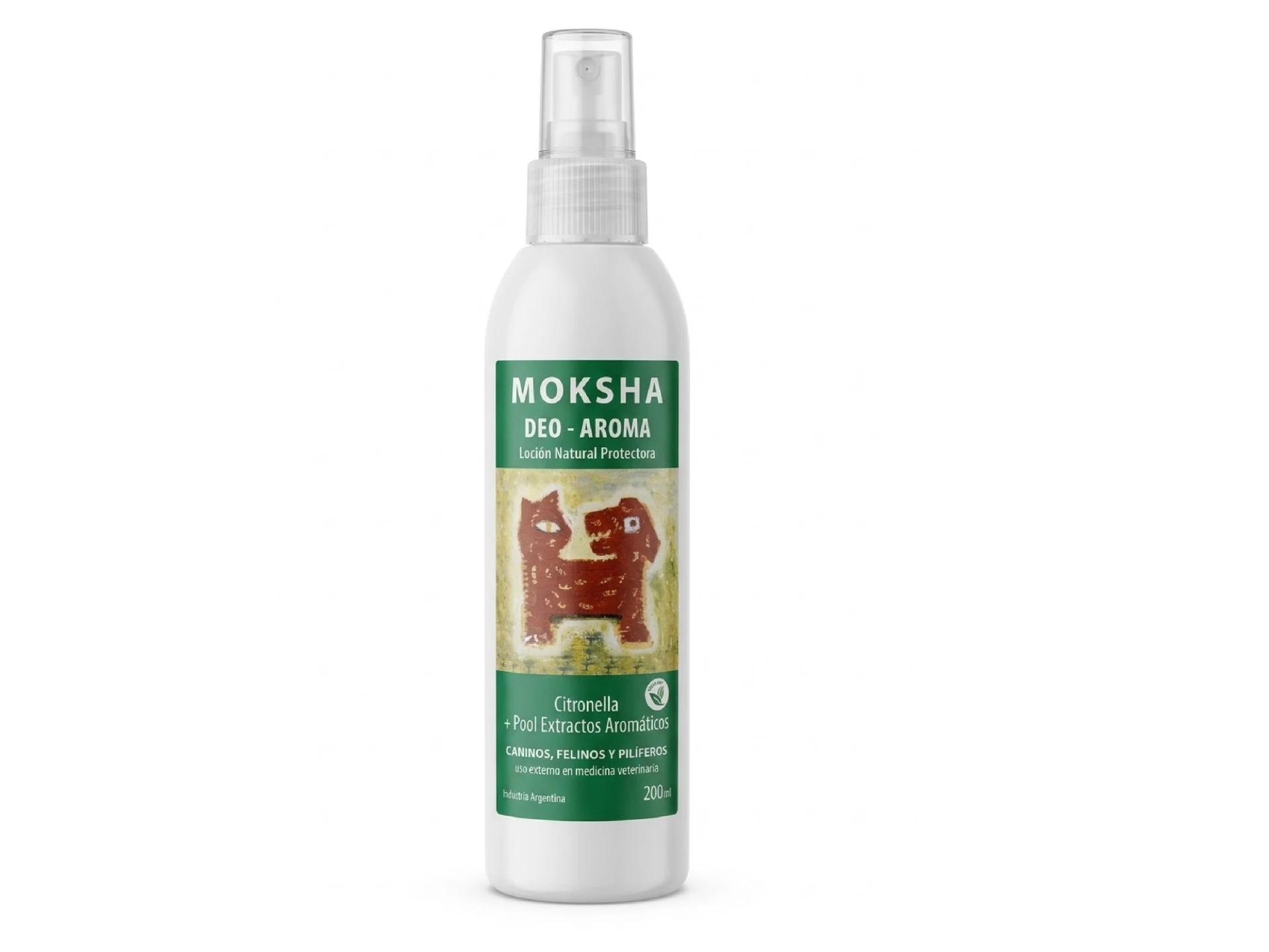 Loción Natural Protectora MOKSHA 200ml.. Patitas que Aman