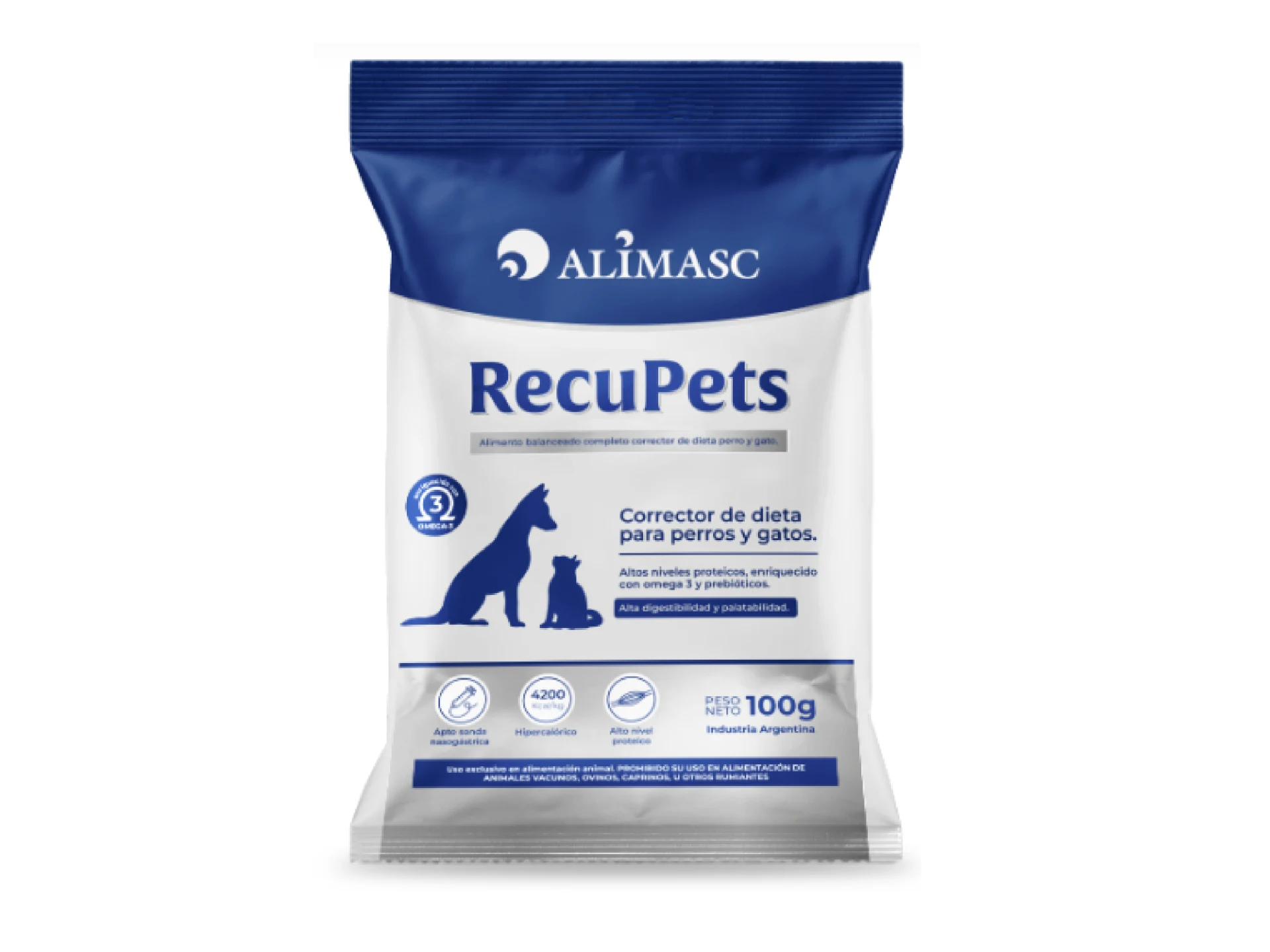 RECUPETS Corrector de dieta Perros y Gatos 100 gr.