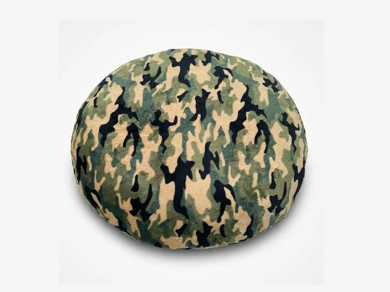 Cama Circular Funda Camuflada 60 cm.. Patitas que Aman