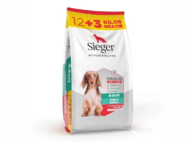 SIEGER Adulto Mini & Small. Patitas que Aman